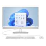 HP 24-cr0057nl Intel Core i5 i5-1335U 60,5 cm (23.8") 1920 x 1080 Pixel PC All-in-one 16 GB DDR4-SDRAM 512 GB SSD Windows 11 Home Wi-Fi 6 (802.11ax) Bianco