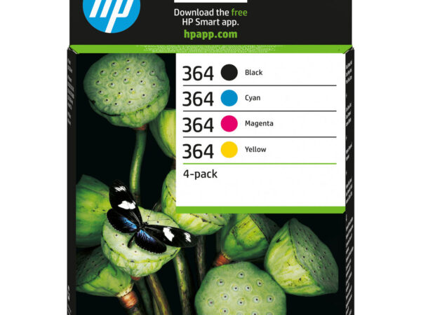 HP Confezione da 4 cartucce originali di inchiostro nero/ciano/magenta/giallo 364