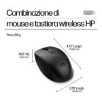 HP Tastiera e mouse wireless combinati 655 - immagine 2