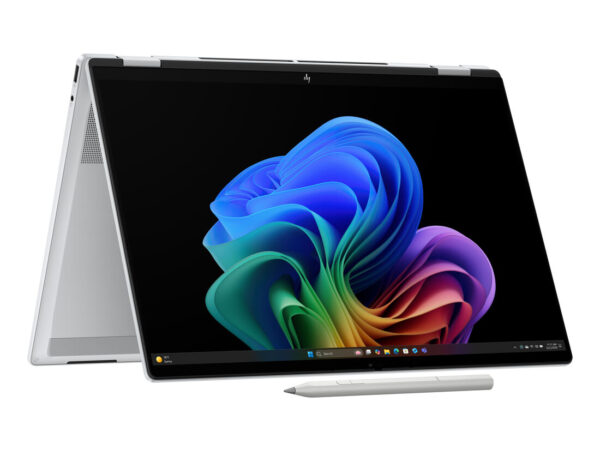 HP OmniBook X FlipNGAI 16-as0004nl Copilot+ PC Intel Core Ultra 7 256V Ibrido (2 in 1) 40,6 cm (16") Touch screen 3K 16 GB LPDDR5x-SDRAM 1 TB SSD Wi-Fi 6E (802.11ax) Windows 11 Home Argento