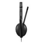 Lenovo 4XD1M39028 cuffia e auricolare Cablato A Padiglione USB tipo-C Nero - immagine 4