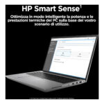 HP ZBook Fury G11 Intel Core i7 i7-14700HX Workstation mobile 40,6 cm (16") WUXGA 32 GB DDR5-SDRAM 1 TB SSD NVIDIA RTX A1000 Wi-Fi 7 (802.11be) Windows 11 Pro AI PC, AI Workstation Argento - immagine 10