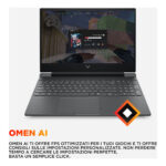 HP Victus Gaming 15-fa2016nl Intel Core i5 i5-13420H Computer portatile 39,6 cm (15.6") Full HD 16 GB DDR5-SDRAM 512 GB SSD NVIDIA GeForce RTX 5050 Wi-Fi 6 (802.11ax) Windows 11 Home Nero - immagine 7