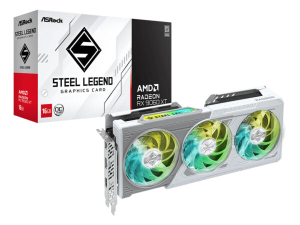 Asrock AMD Radeon RX 9060 XT Steel Legend 16GB OC GDDR6