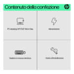 HP 24-cr0057nl Intel Core i5 i5-1335U 60,5 cm (23.8") 1920 x 1080 Pixel PC All-in-one 16 GB DDR4-SDRAM 512 GB SSD Windows 11 Home Wi-Fi 6 (802.11ax) Bianco - immagine 3