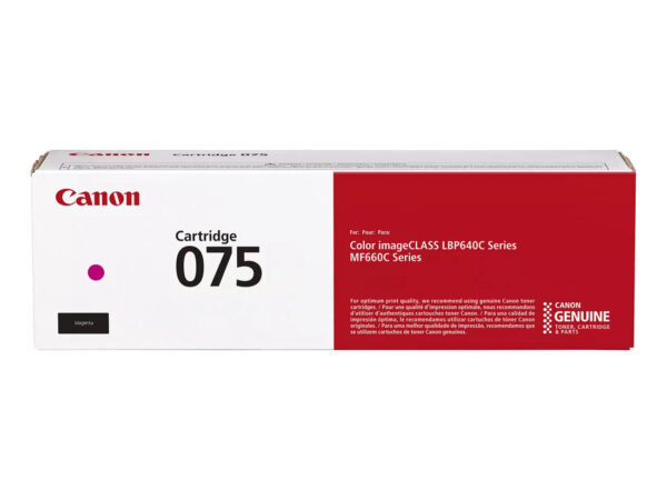 Canon 075 cartuccia toner 1 pz Originale Magenta