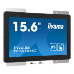 iiyama ProLite TF1615MC-B1 Monitor PC 39,6 cm (15.6") 1920 x 1080 Pixel Full HD Touch screen Nero - immagine 2