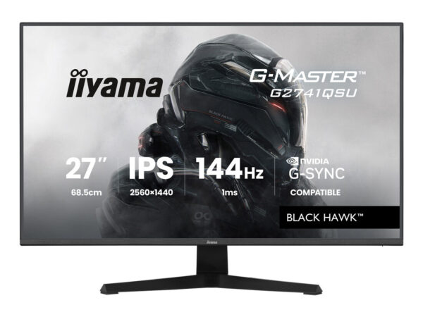 iiyama G-MASTER G2741QSU-B1 Monitor PC 68,6 cm (27") 2560 x 1440 Pixel Nero