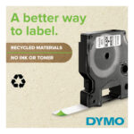 DYMO D1 - Standard Etichette - Nero su trasparente - 19mm x 7m - immagine 4