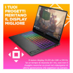 HP OMEN 14-fb0011nl Intel Core Ultra 7 155H Computer portatile 35,6 cm (14") 3K 16 GB LPDDR5x-SDRAM 512 GB SSD NVIDIA GeForce RTX 4050 Wi-Fi 6E (802.11ax) Windows 11 Home Nero - immagine 6