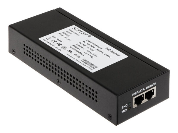 Hikvision LAS60-57CN-RJ45 adattatore PoE e iniettore Gigabit Ethernet