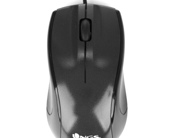 NGS Black Mist mouse Ufficio Mano destra USB tipo A Ottico 800 DPI