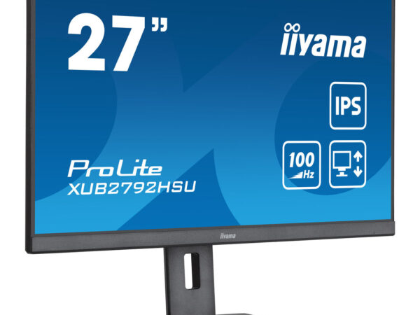 iiyama XUB2792HSU-B6 Monitor PC 68,6 cm (27") 1920 x 1080 Pixel Full HD LED Nero
