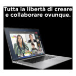 HP ZBook Studio G11 Intel Core Ultra 7 155H Workstation mobile 40,6 cm (16") WQUXGA 32 GB DDR5-SDRAM 1 TB SSD NVIDIA RTX 3000 Ada Wi-Fi 7 (802.11be) Windows 11 Pro AI PC, AI Workstation Grigio - immagine 4