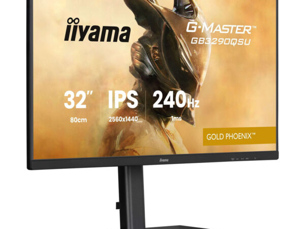 iiyama G-MASTER GB3290QSU-B1 Monitor PC 80 cm (31.5") 2560 x 1440 Pixel Quad HD LED Nero