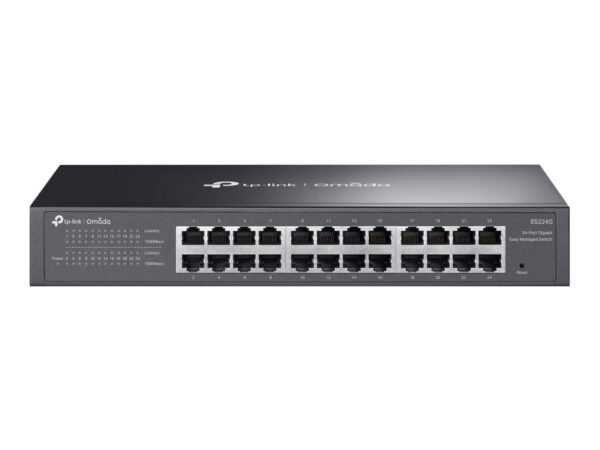 TP-Link Omada ES224G switch di rete Gestito L2 Gigabit Ethernet (10/100/1000) Nero