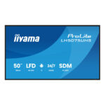 iiyama LH5075UHS-B2AG visualizzatore di messaggi Pannello piatto per segnaletica digitale 125,7 cm (49.5") LCD Wi-Fi 500 cd/m² 4K Ultra HD Nero Processore integrato Android 11 24/7 - immagine 2