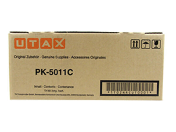 UTAX 1T02NRCUT0 cartuccia toner 1 pz Originale Ciano