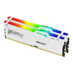 Kingston Technology FURY Beast 32GB 6000MT/s DDR5 CL30 DIMM (Kit da 2 moduli) White RGB XMP