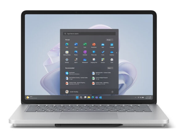 Microsoft Surface Laptop Studio 2 Ibrido (2 in 1) 36,6 cm (14.4") Touch screen Intel Core i7 i7-13800H 64 GB LPDDR5x-SDRAM 2 TB SSD NVIDIA RTX 2000 Ada Wi-Fi 6E (802.11ax) Windows 11 Pro Platino