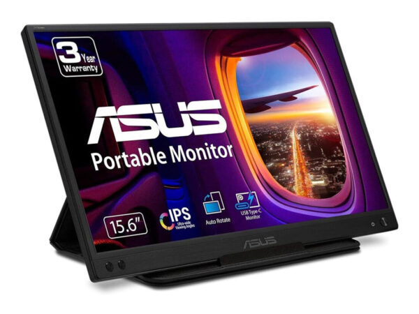 ASUS ZenScreen MB166C Monitor PC 39,6 cm (15.6") 1920 x 1080 Pixel Full HD LED Nero