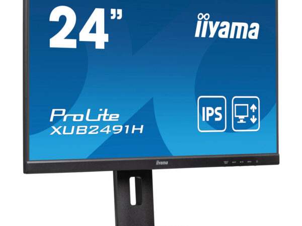 iiyama ProLite XUB2491H-B1 Monitor PC 60,5 cm (23.8") 1920 x 1080 Pixel Full HD LED Nero