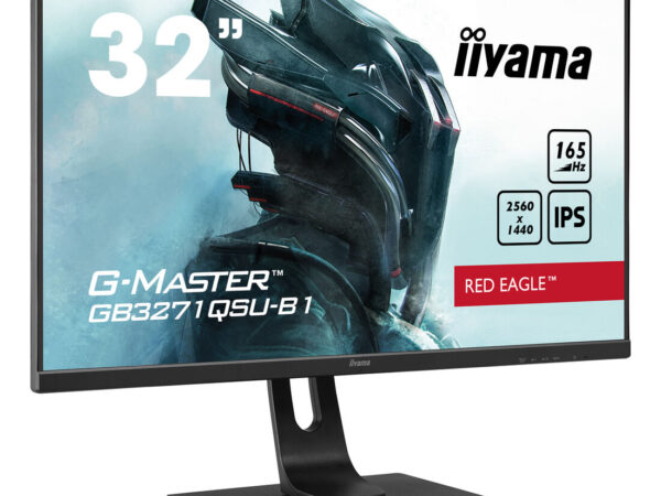 iiyama G-MASTER GB3271QSU-B1 Monitor PC 80 cm (31.5") 2560 x 1440 Pixel Wide Quad HD LED Nero