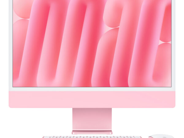 Apple iMac 24"Retina Display 4,5K, Chip M4 con CPU 8-core, GPU 8-core, 16GB, 256GB SSD, Rosa