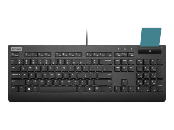 Lenovo Smartcard Wired keyboard II tastiera Casa/ufficio USB Italiano Nero