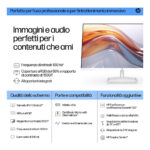 HP Series 5 27 inch FHD Monitor with Speakers - 527sa - immagine 7