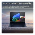 HP EliteBook Ultra G1q AI PC Qualcomm Snapdragon X1E-78-100 Computer portatile 35,6 cm (14") Touch screen 2.2K 16 GB LPDDR5x-SDRAM 512 GB SSD Wi-Fi 6E (802.11ax) Windows 11 Pro Blu - immagine 3