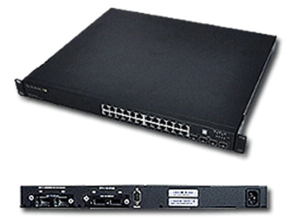 Supermicro SSE-G24-TG4 switch di rete Gestito L3 Nero