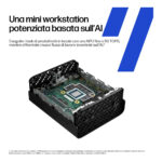 HP Z2 Mini G1a Wolf Pro Security Edition Copilot+ PC AMD Ryzen AI Max PRO 390 64 GB LPDDR5x-SDRAM 1 TB SSD Windows 11 Pro Mini PC Stazione di lavoro Nero - immagine 6