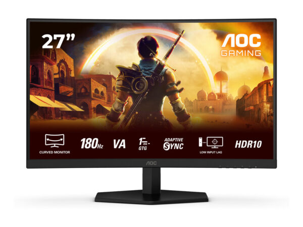AOC G4 C27G42E Monitor PC 68,6 cm (27") 1920 x 1080 Pixel Full HD LED Nero, Rosso