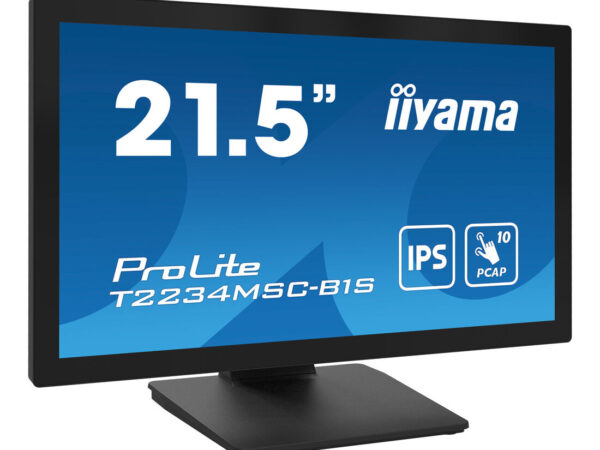 iiyama ProLite T2234MSC-B1S Monitor PC 54,6 cm (21.5") 1920 x 1080 Pixel Full HD Touch screen Nero