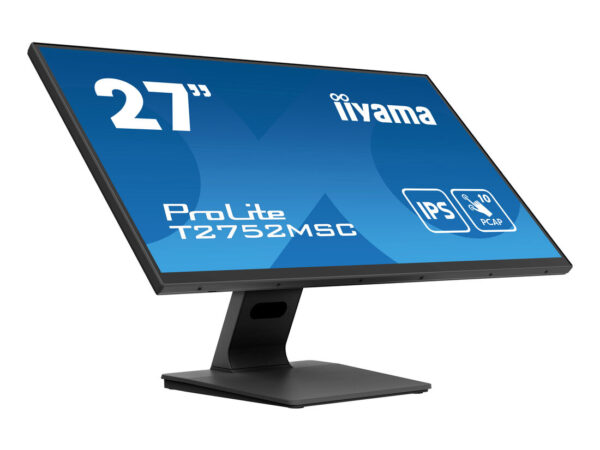 iiyama ProLite T2752MSC-B1 Monitor PC 68,6 cm (27") 1920 x 1080 Pixel Full HD LED Touch screen Nero