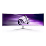 Philips Evnia 8000 49M2C8900L/00 Monitor PC 124,2 cm (48.9") 5120 x 1440 Pixel Dual QHD QD-OLED Bianco - immagine 5