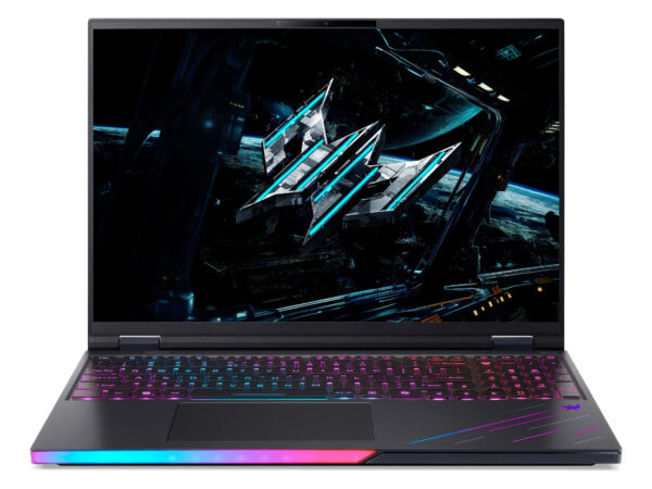 Acer Predator PH16-73-9875 Intel Core Ultra 9 275HX Computer portatile 40,6 cm (16") WQXGA 32 GB DDR5-SDRAM 2 TB SSD NVIDIA GeForce RTX 5090 Wi-Fi 7 (802.11be) Italiano Nero