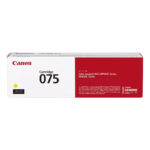 Canon 075 cartuccia toner 1 pz Originale Giallo