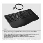HP 485 Comfort Wired Keyboard - immagine 7