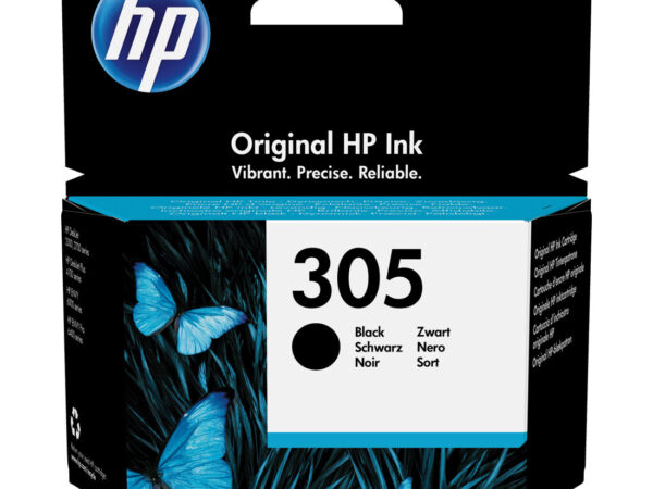 HP Cartuccia di inchiostro nero originale 305