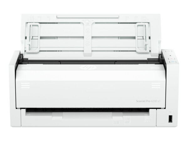 HP ScanJet Pro 4200 s1 Scanner ADF 600 x 600 DPI A4 Blu, Bianco