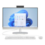 HP 24-cr0063nl Intel Core i5 i5-1335U 60,5 cm (23.8") 1920 x 1080 Pixel PC All-in-one 16 GB DDR4-SDRAM 512 GB SSD Windows 11 Home Wi-Fi 6 (802.11ax) Bianco