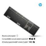 HP Tastiera wireless ricaricabile multidispositivo 725 - immagine 2
