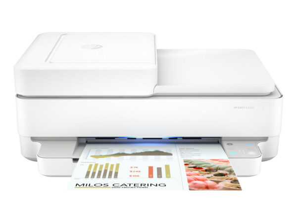 HP ENVY 6430e Wireless All-in-One Colore Stampante, Instant Ink; Fotocopiatrice, scanner