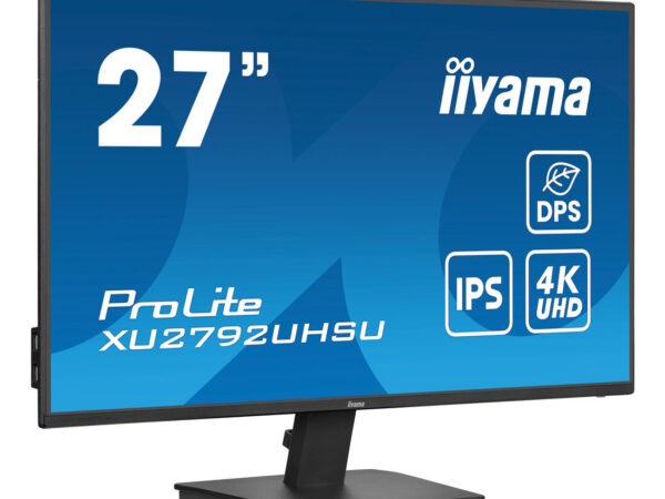 iiyama ProLite XU2792UHSU-B6 Monitor PC 68,6 cm (27") 3840 x 2160 Pixel 4K Ultra HD LED Nero