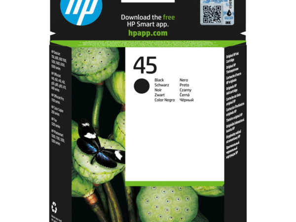 HP Cartuccia originale inchiostro nero 45 grande