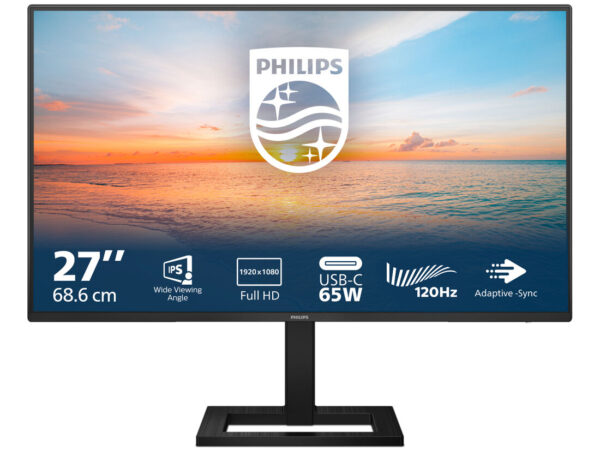 Philips Serie 1000 27E1N1300AE/00 LED display 68,6 cm (27") 1920 x 1080 Pixel Full HD LCD Nero