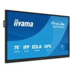 iiyama TE7513A-B1AG visualizzatore di messaggi Pannello piatto interattivo 190,5 cm (75") Wi-Fi 500 cd/m² 4K Ultra HD Nero Touch screen Processore integrato Android 18/7