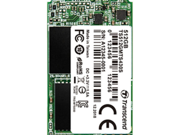 Transcend 430S 512 GB M.2 Serial ATA III 3D NAND